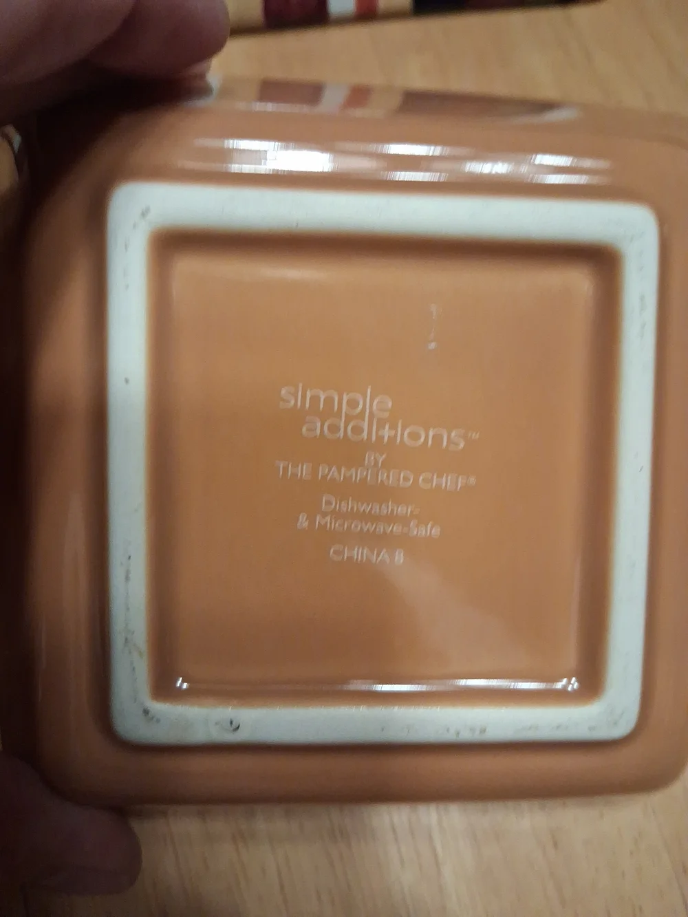 Pampered Chef Simple Additions 5 Piece Set- Snack Serving Bowls And Striped Tray